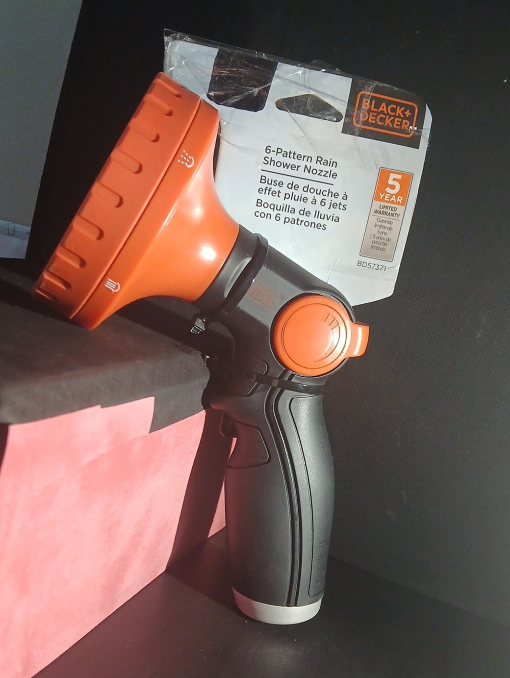 6-Pattern Rain Shower Nozzle